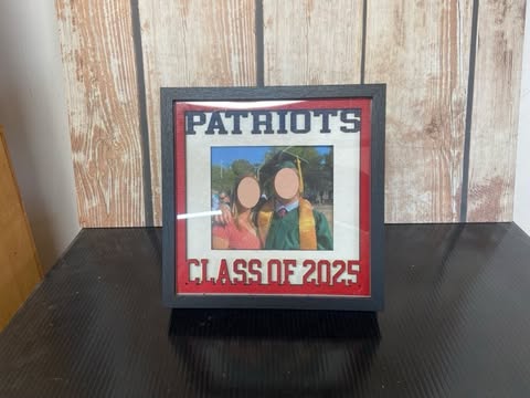 Class of 2025 Shadow Box Picture Frame