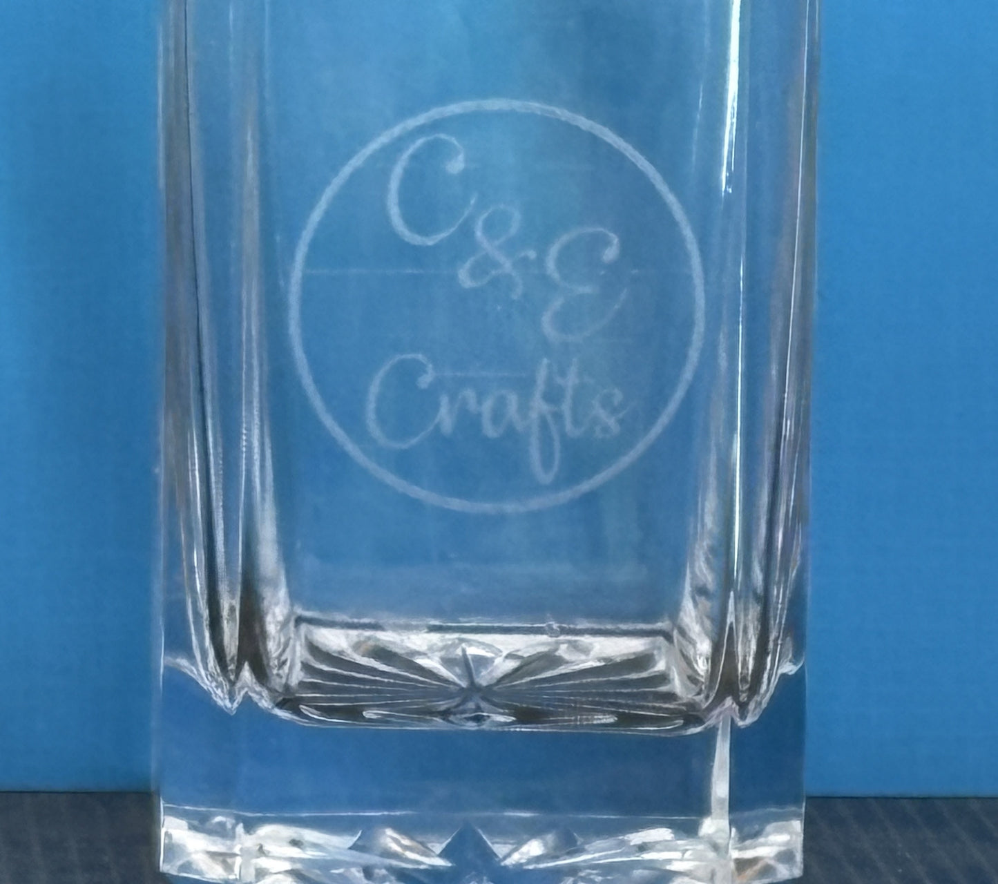 Glass Decanter - Laser Etched with logo