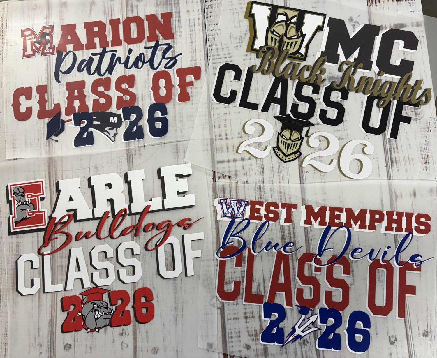 Senior Shirts for High Schools in Crittenden County Arkansas