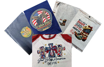 USA - 250th Birthday T-Shirts