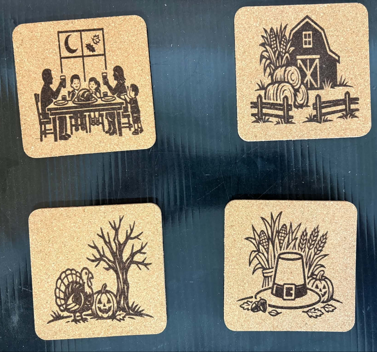 Thanksgiving Coasters