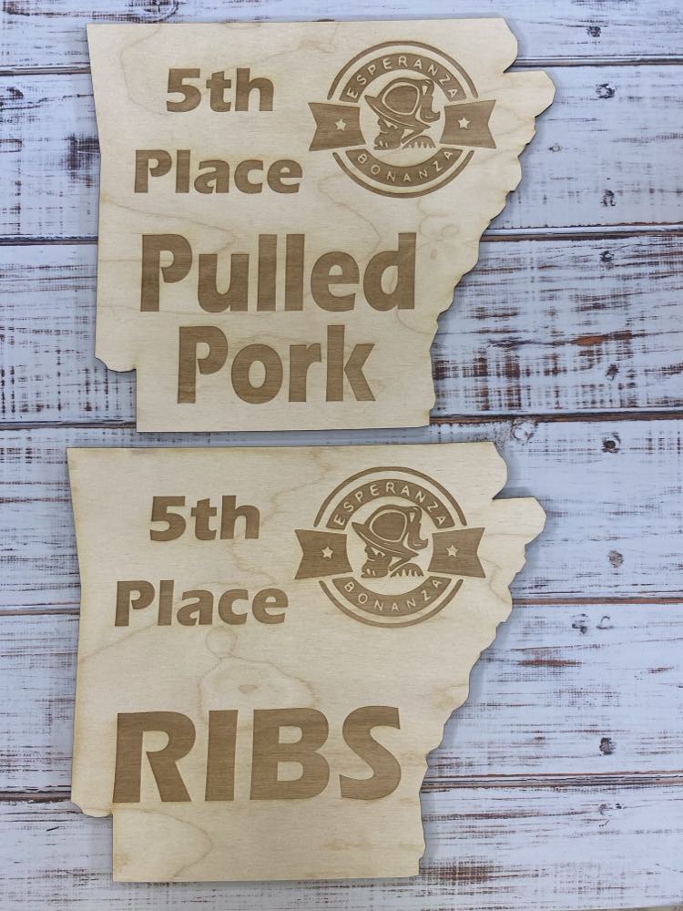 State Shaped Plaques