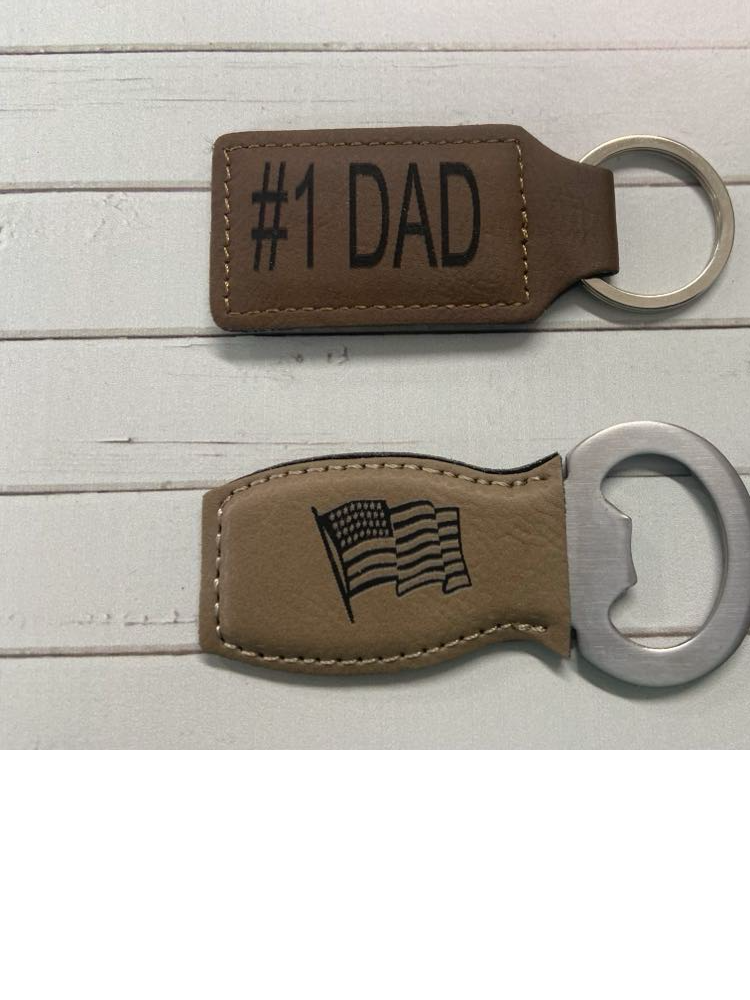 Leather Key Chain or Bottle Opener