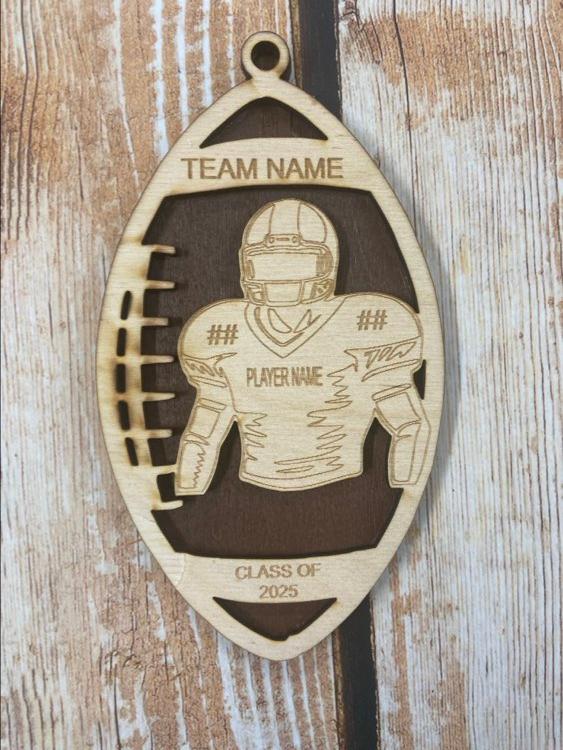 Personalized Sports Ornaments