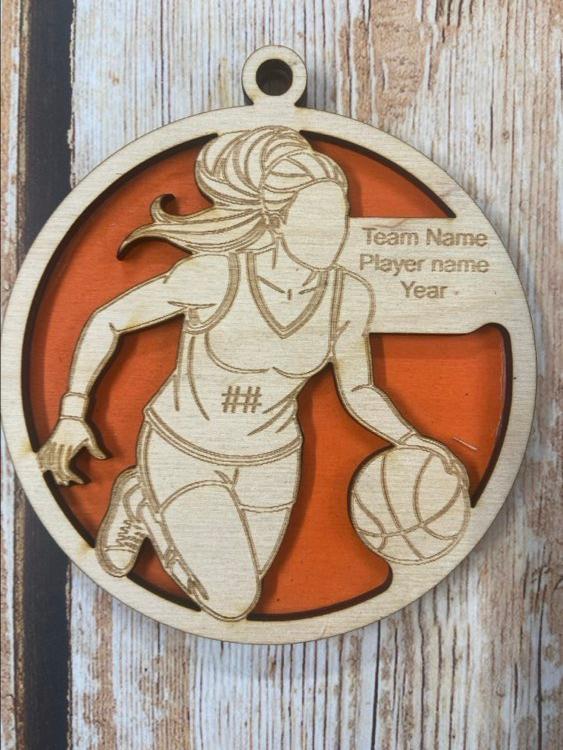 Personalized Sports Ornaments