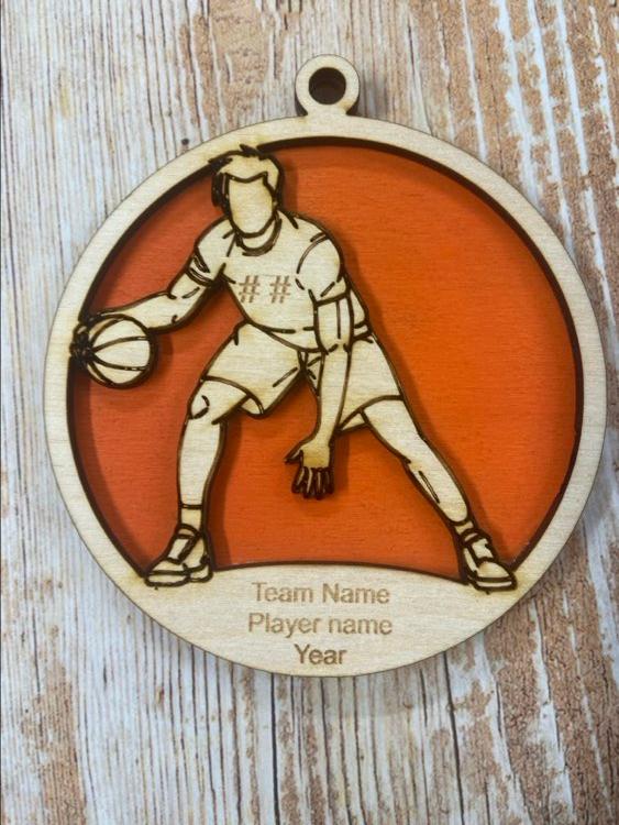 Personalized Sports Ornaments