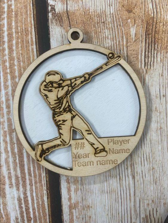 Personalized Sports Ornaments