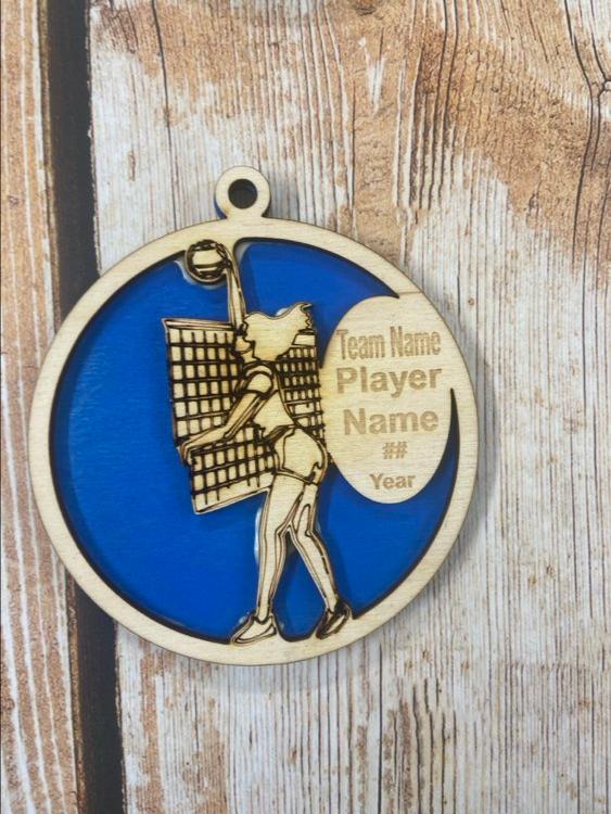 Personalized Sports Ornaments