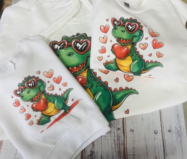 Dinasaur Valentines Shirts