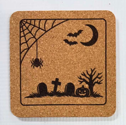 Halloween Coaster Set