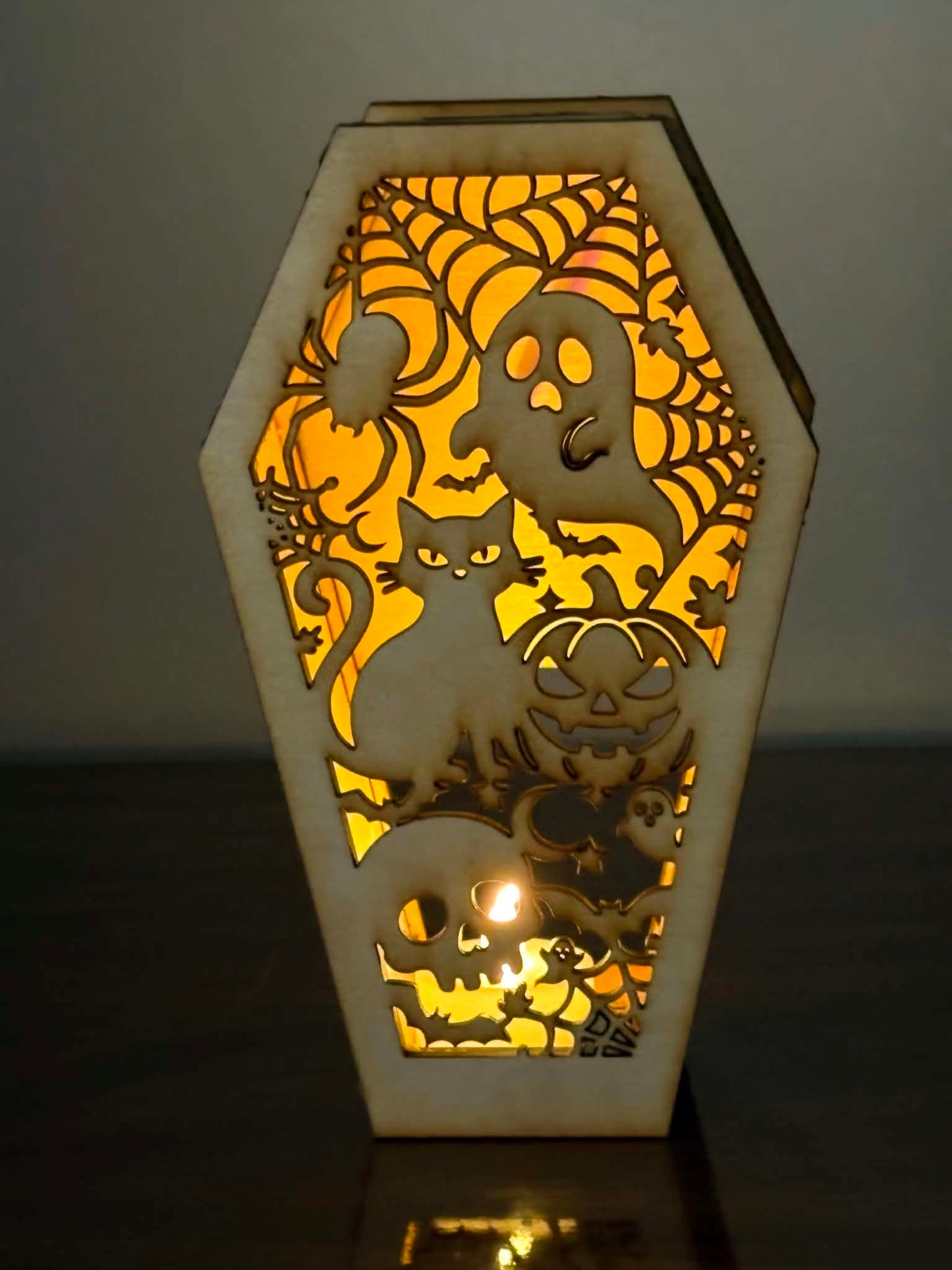Coffin Tea Light Holders