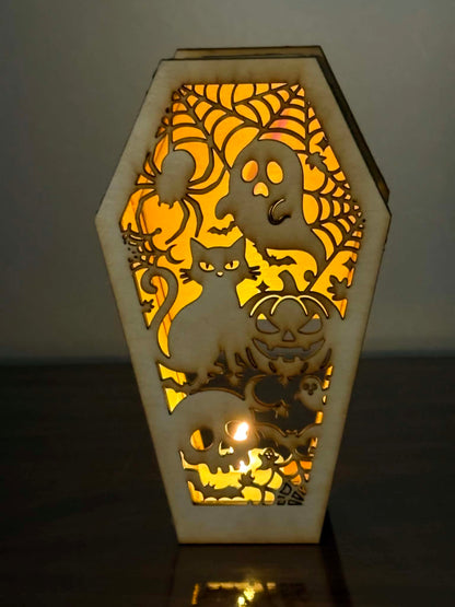 Coffin Tea Light Holders