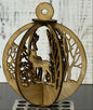 Christmas Ornament - Deer in the woods