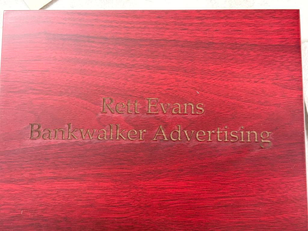 Flask and Box Sets - Wood presentation box.