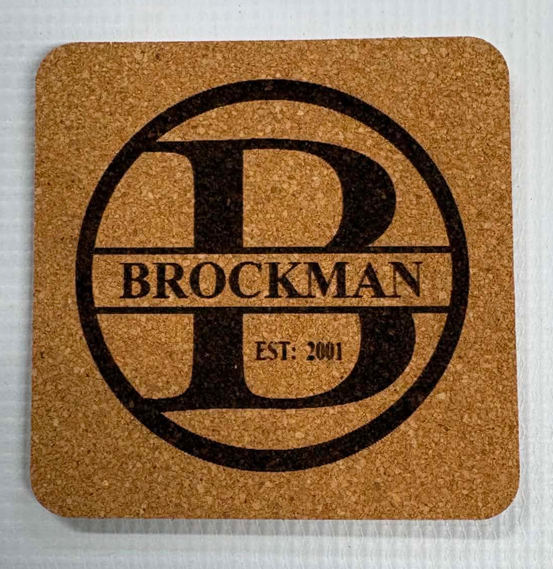 Custom Cork Coaster Sets