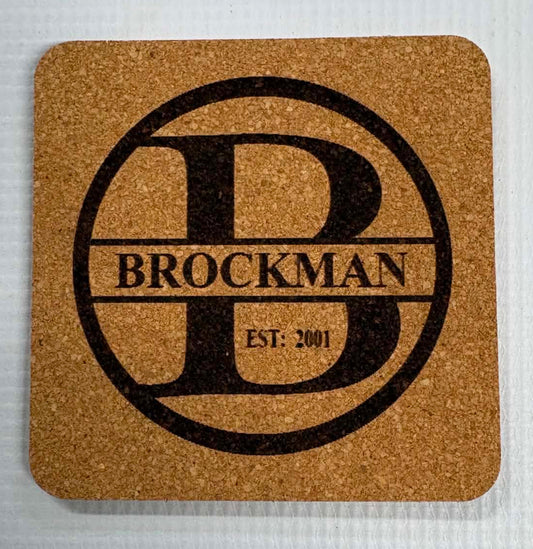 Custom Cork Coaster Sets