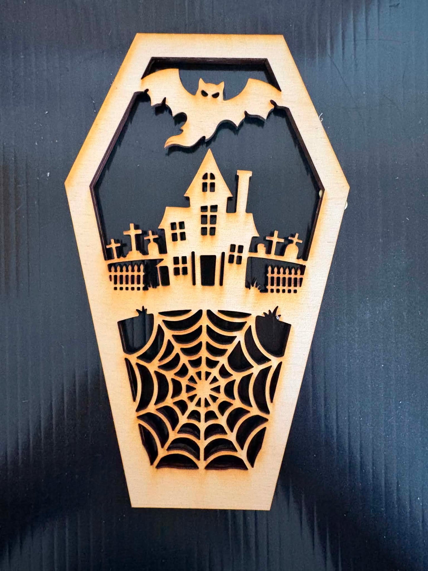 Coffin Tea Light Holders