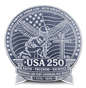 250th USA Birthday - Displaying Faith, Freedom, and sacrifice