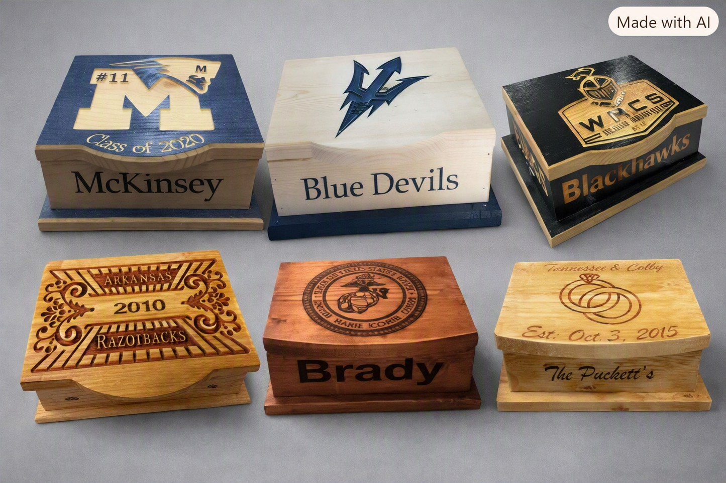 Custom Keepsake Boxes