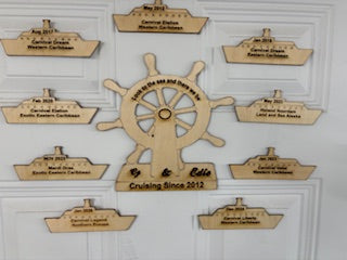 Cruise Ship Door Hanger