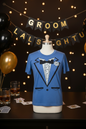 Blue Tuxedo Tee - Bachelor Party