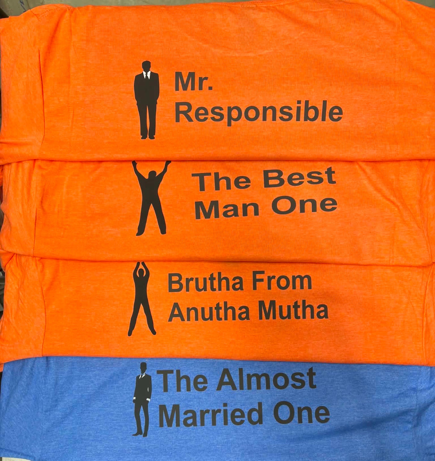Grooms and Groomsmen Bachelor Party Tee Shirts