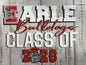 Senior Class T-Shirt - Earle Bulldogs