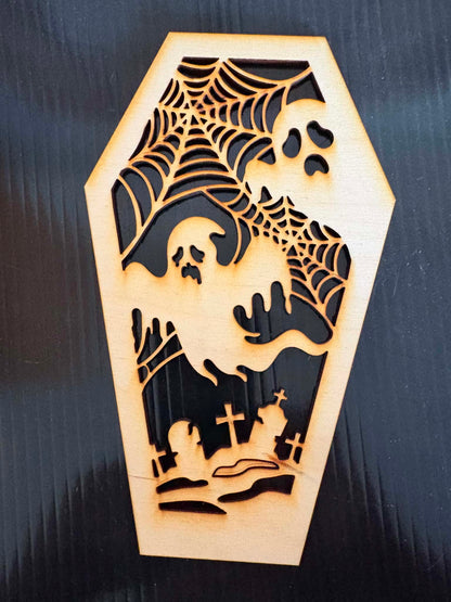 Coffin Tea Light Holders