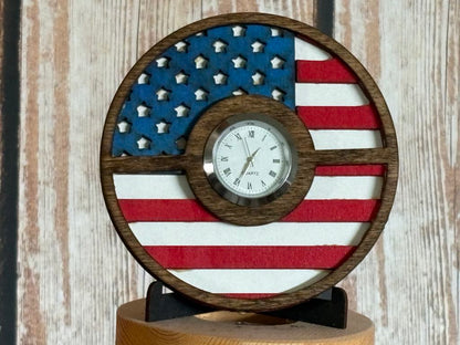 4.5-inch Diameter Medallion - Clock