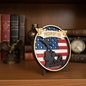 Freedom Isn't Free Medallion - Bookshelf Presentation