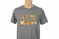 I Will Praise Him in Every Season – Gray Tee Mockup