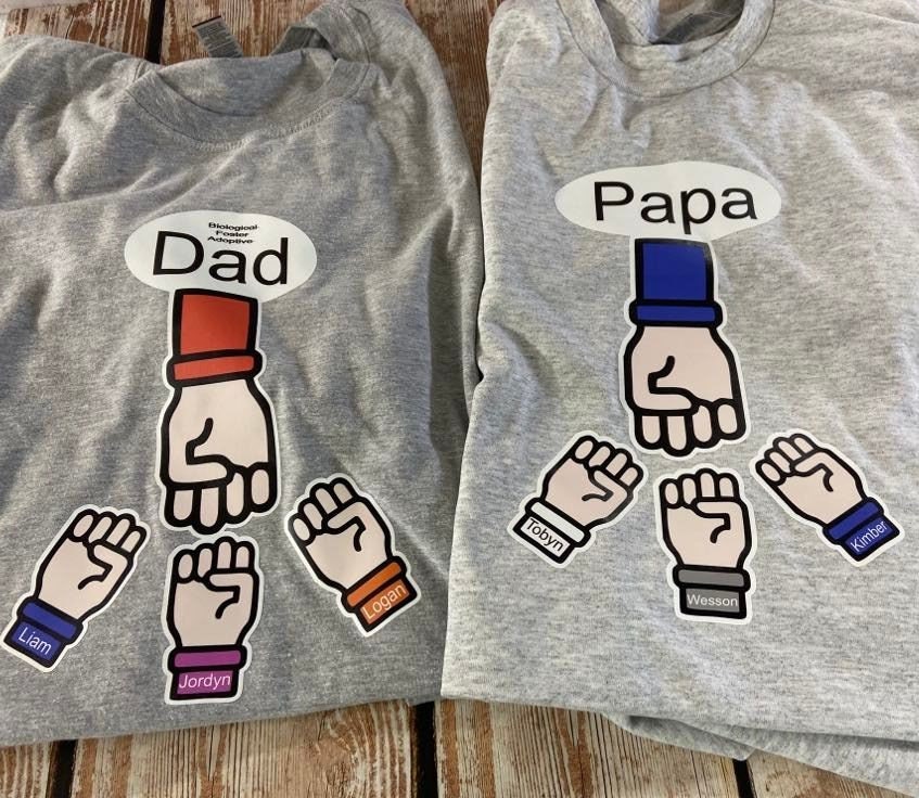 Parent Fist Bump Tees