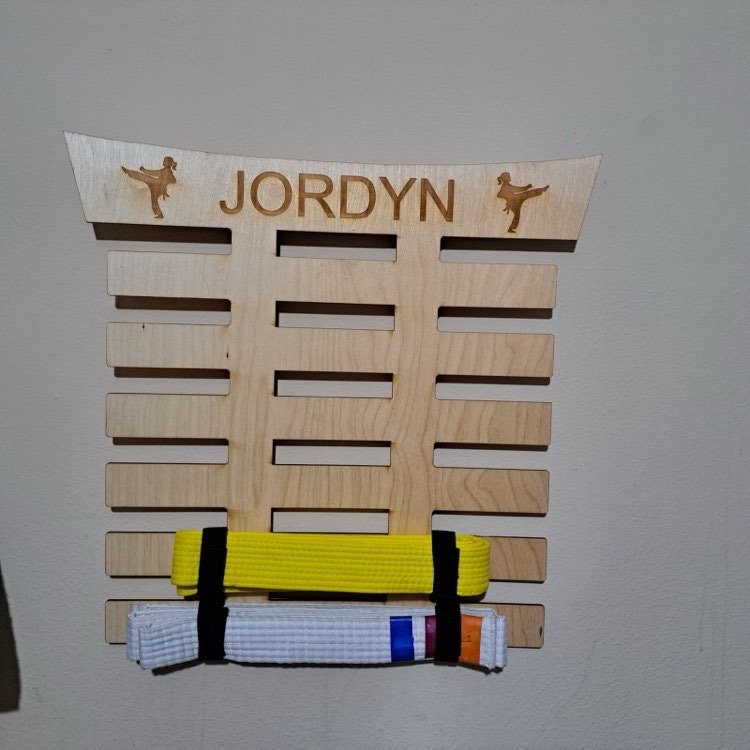 Martial Arts/Karate Belt Display