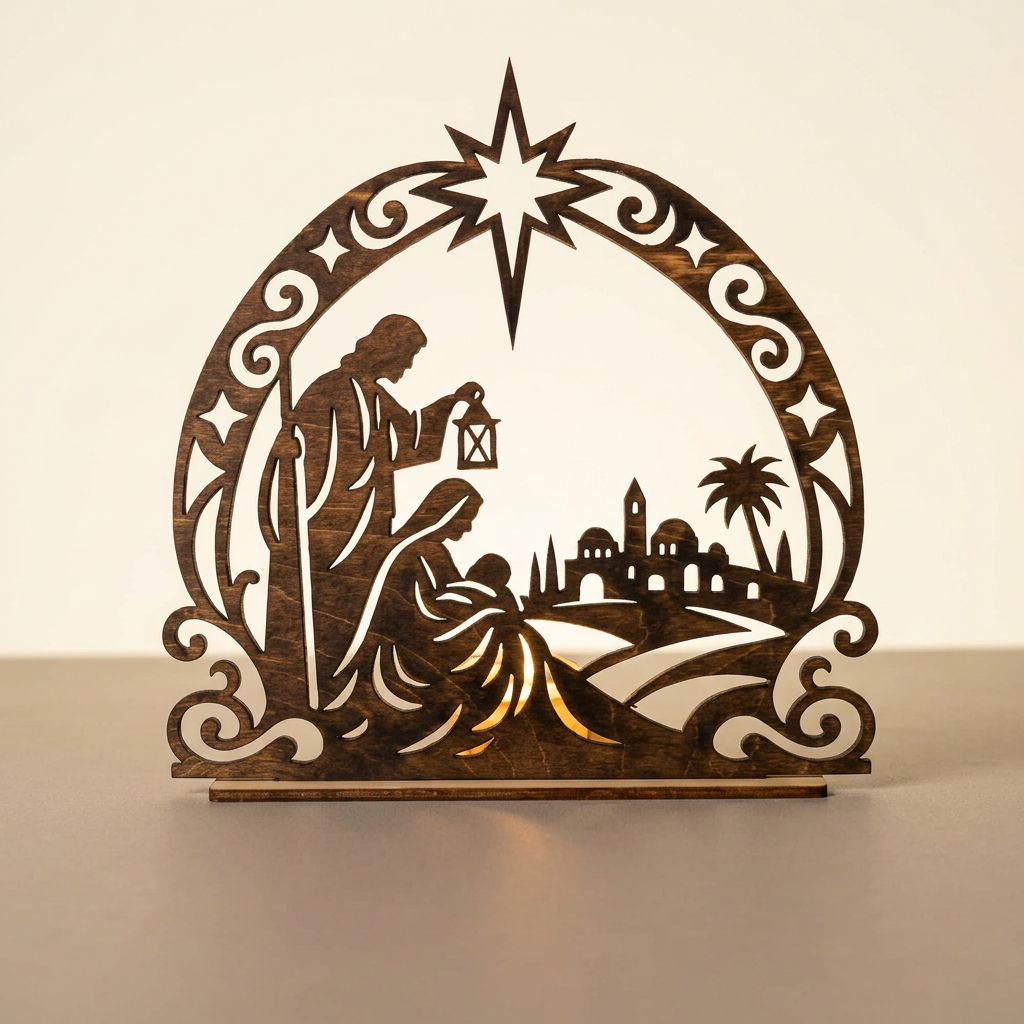 Christmas Tea light scenes