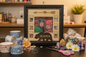Mama Bear Shadow Box - Craft Room Scene