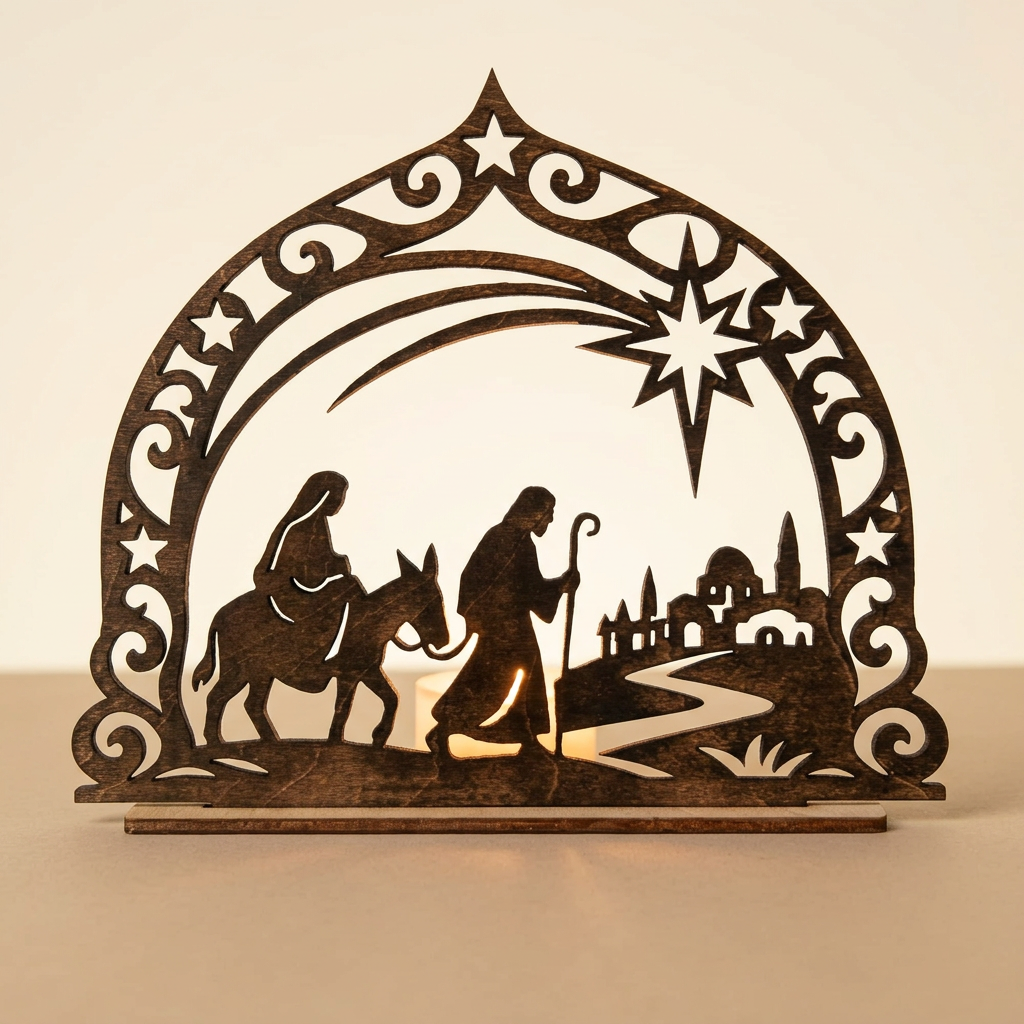 Christmas Tea light scenes