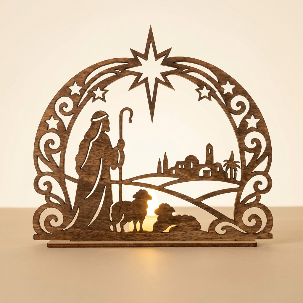 Christmas Tea light scenes