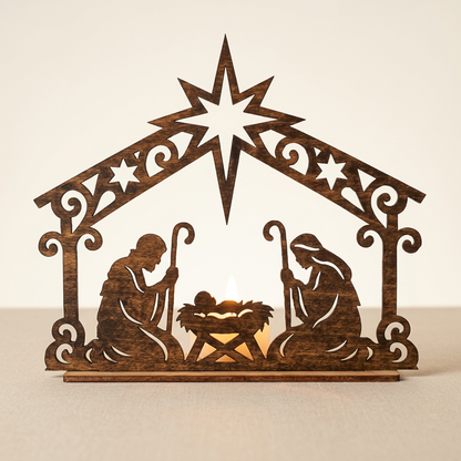 Christmas Tea light scenes