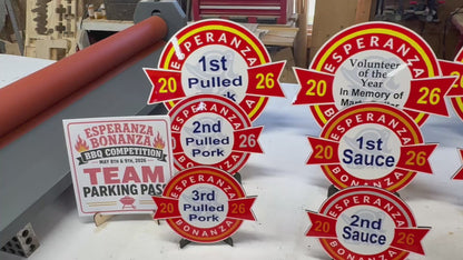 3D Ornaments (Award Medals, or Medallions)