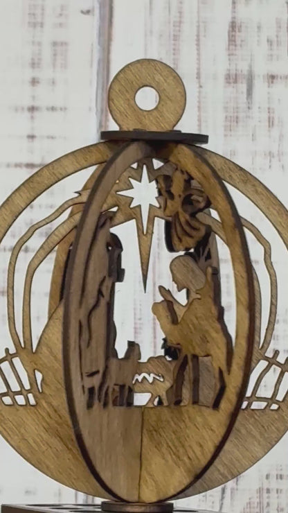 Christmas Ornament - Nativity Scene